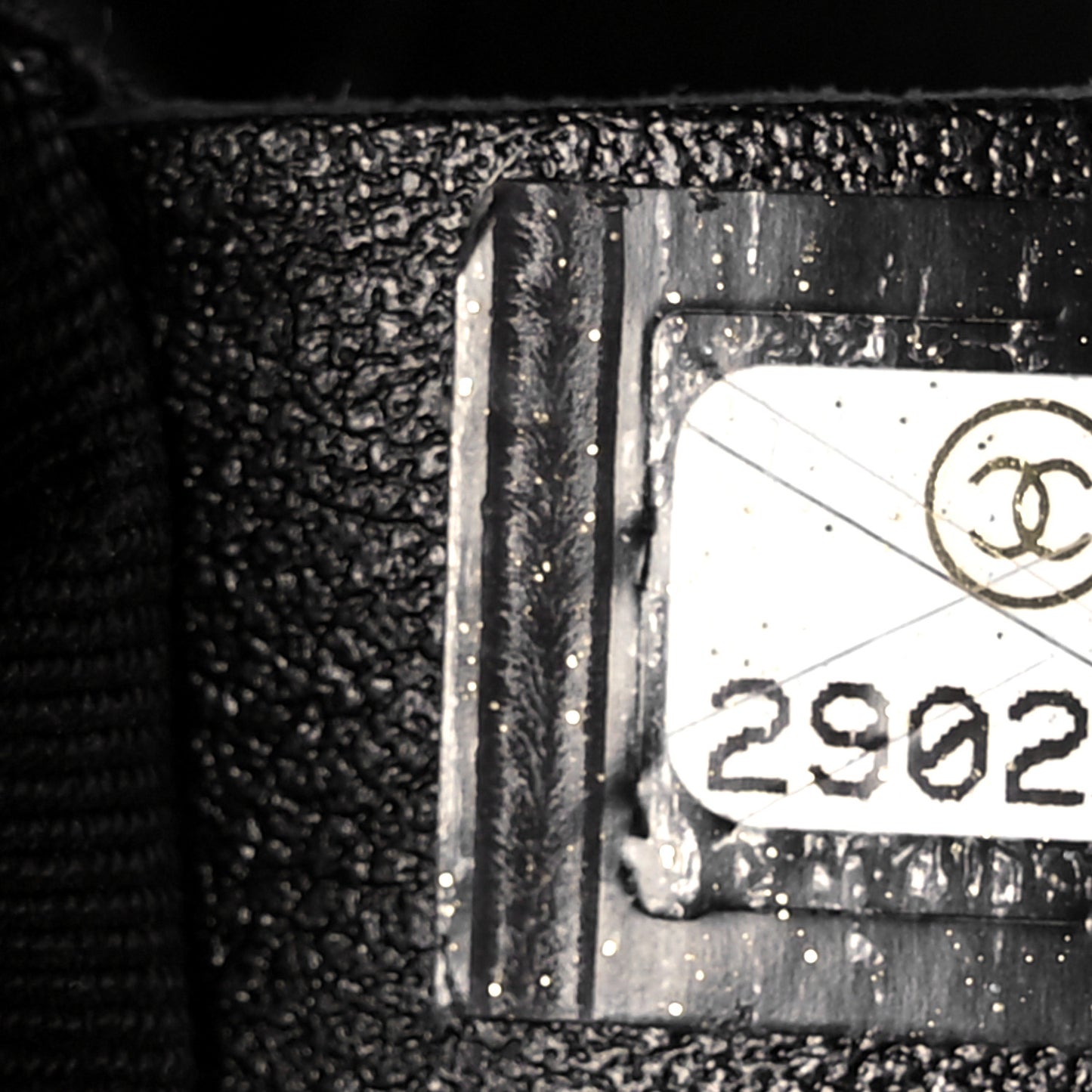 Calfskin Quilted Top Handle Flap Black