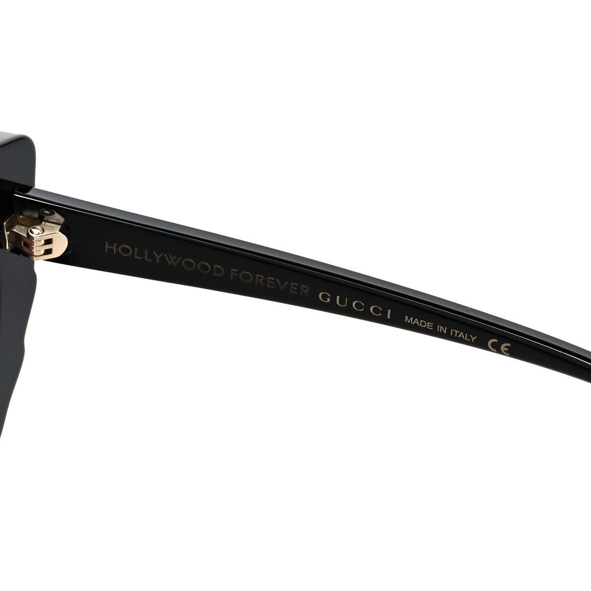 RARE HOLLYWOOD FOREVER GUCCI BLACK CRYSTAL ITALY GEOMETRIC OVERSIZED SUNGLASSES GUCCI | GG1371S 003 | CAT EYE SUNGLASSES | HOLLYWOOD FOREVER  main image 3