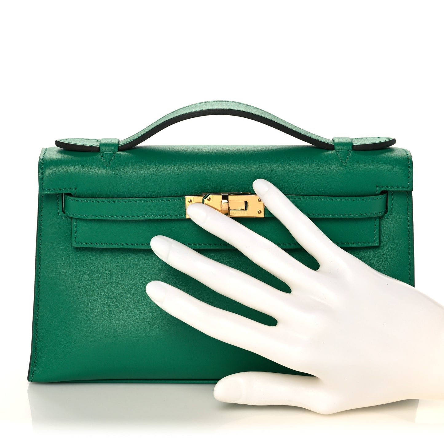 Swift Kelly Pochette Clutch Vert Vertigo