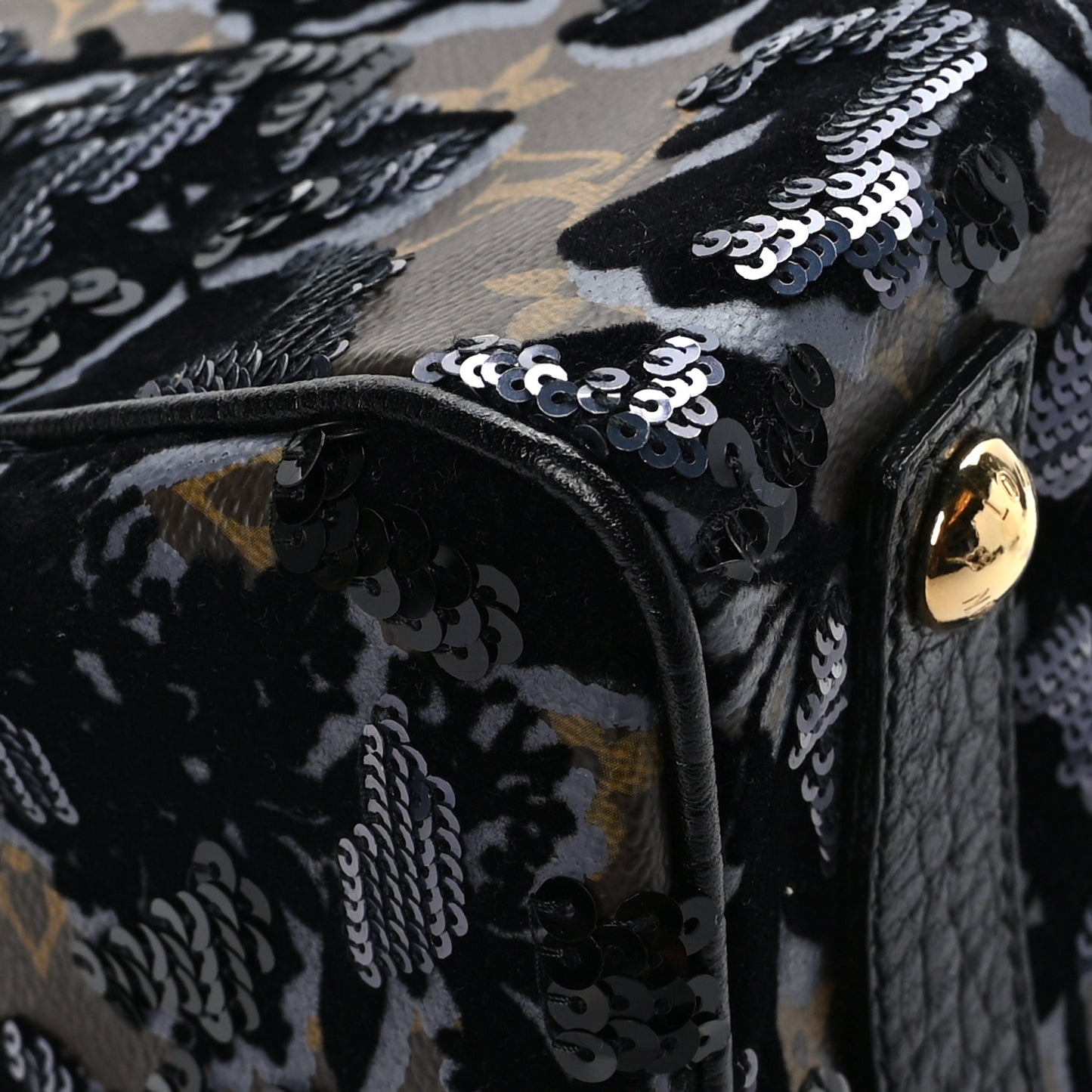 Monogram Fleur De Jais Sequins Speedy 30
