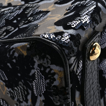 Louis Vuitton Monogram Fleur De Jais Sequins Speedy 30 8 of 11