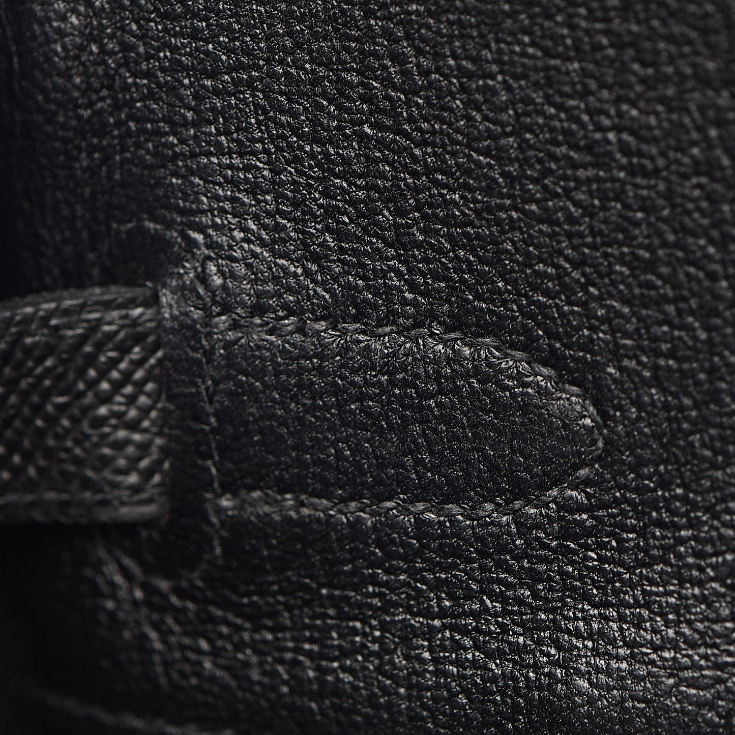 Epsom Birkin 35 Black