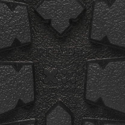 Prada Nappa Quilted Padded Slingback Sandals 37 Black 7 of 9