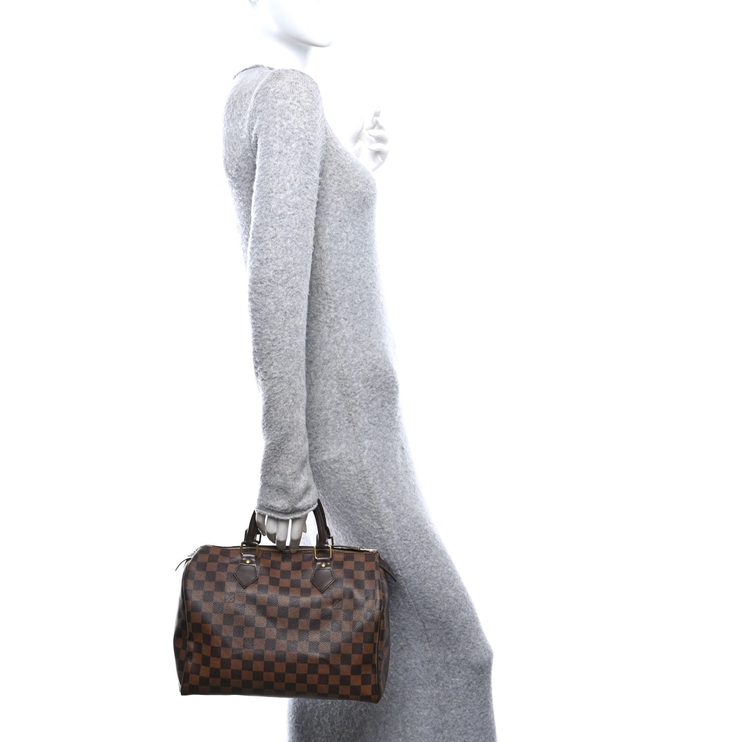 Louis Vuitton Damier Ebene Speedy 30 2 of 9