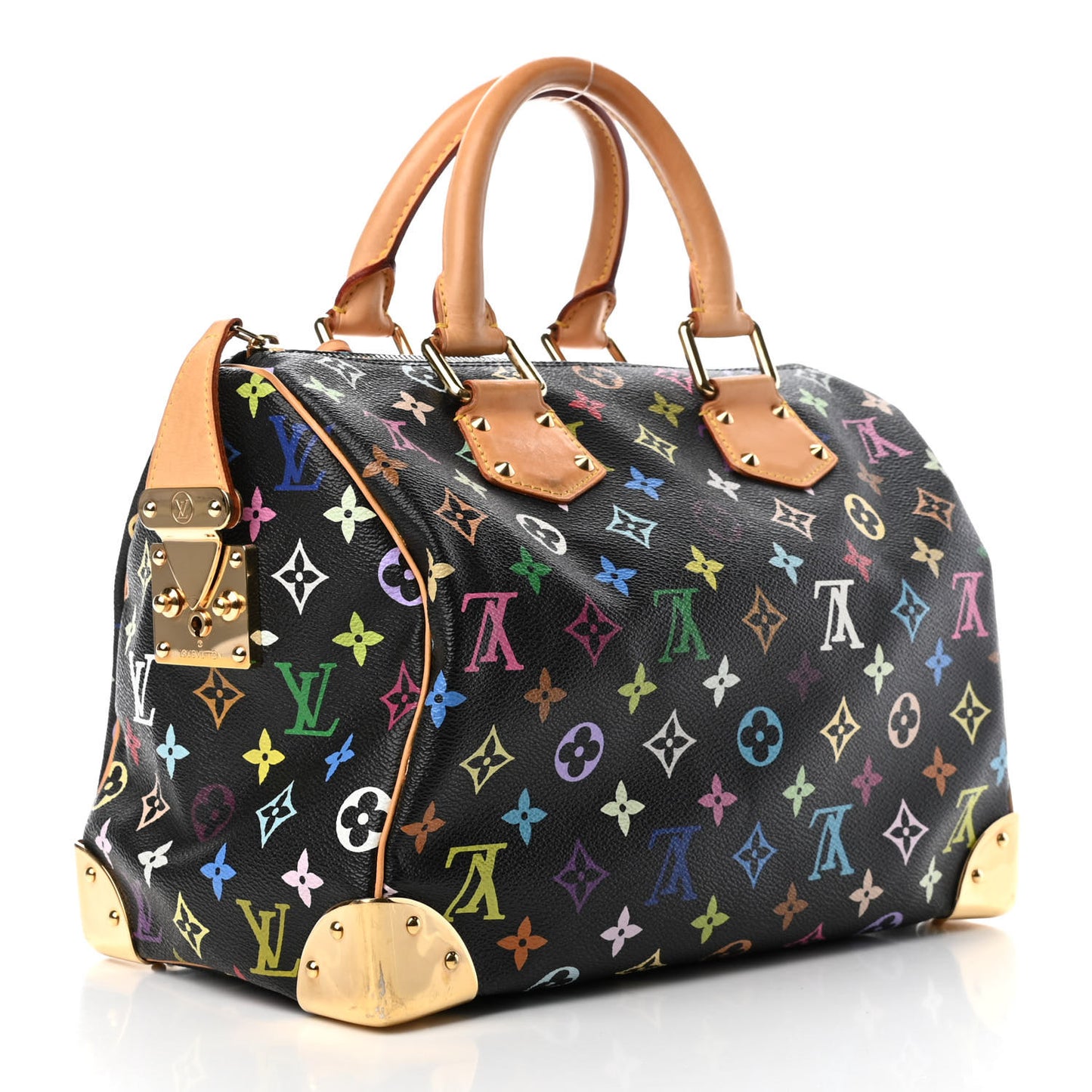 Monogram Multicolor Speedy 30 Black