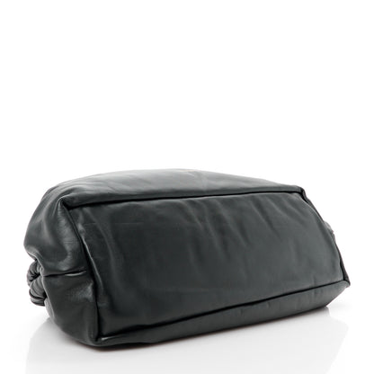 Mansur Gavriel Lambskin Cloud Clutch Black Flamma 4 of 10