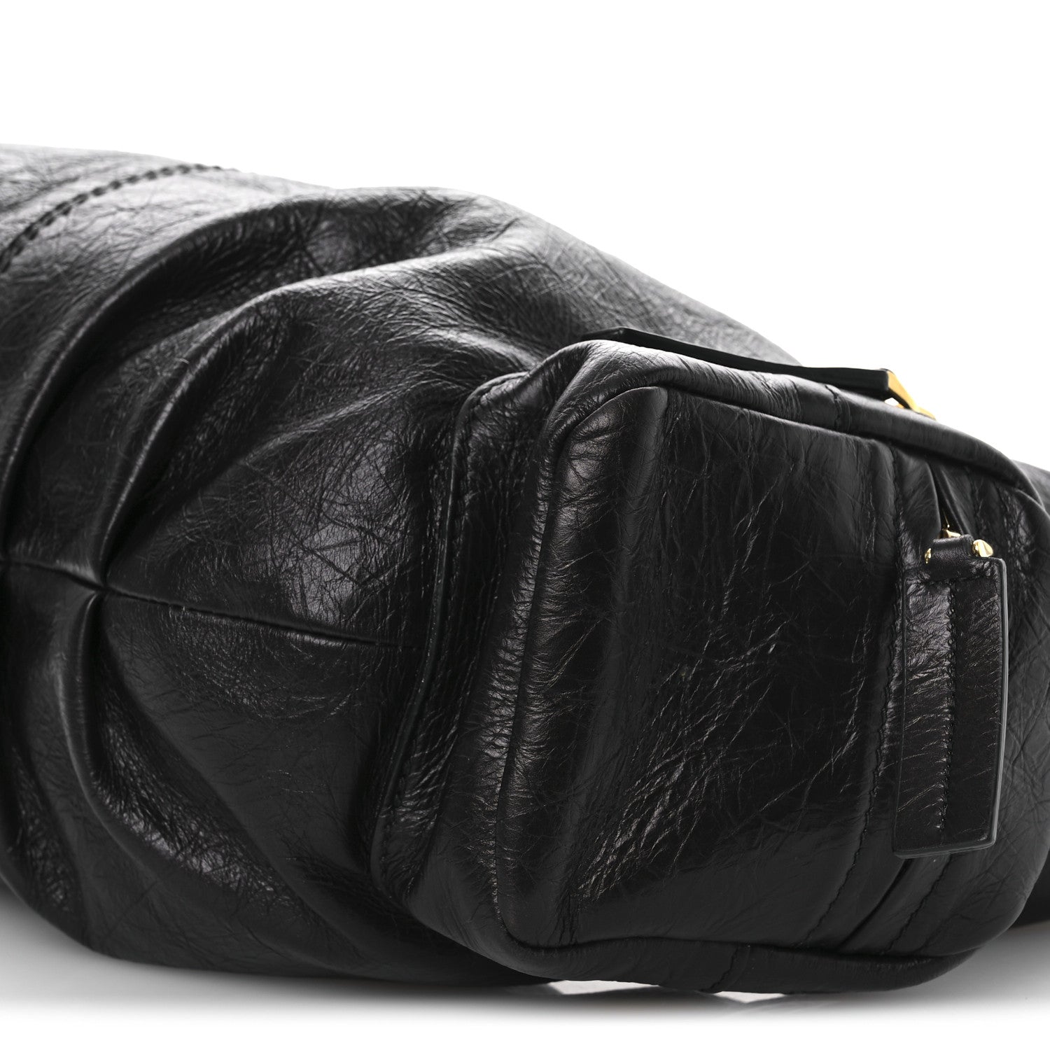 Christian Dior Crinkled Calfskin Large Grand Tour Multipocket Bag Black 10 of 10