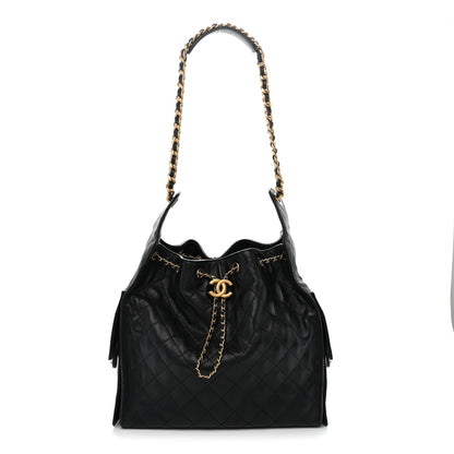 Chanel Caviar Quilted Medium Chanel 25 Handbag Black 1 of 10