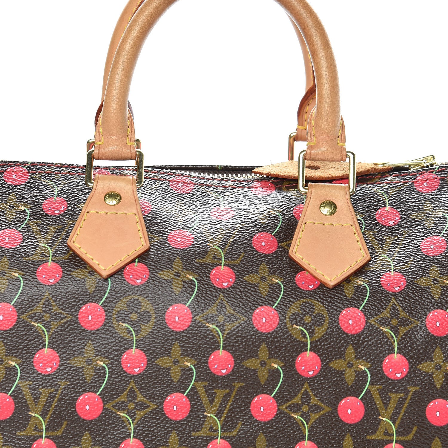 Louis Vuitton Monogram Cerises Speedy 25 9 of 15