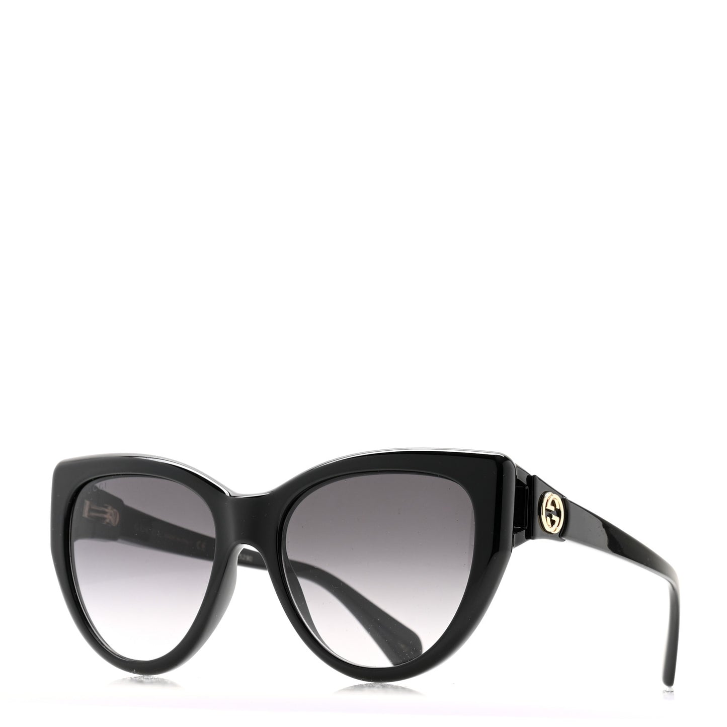 Acetate Cat Eye Sunglasses GG0877S Black