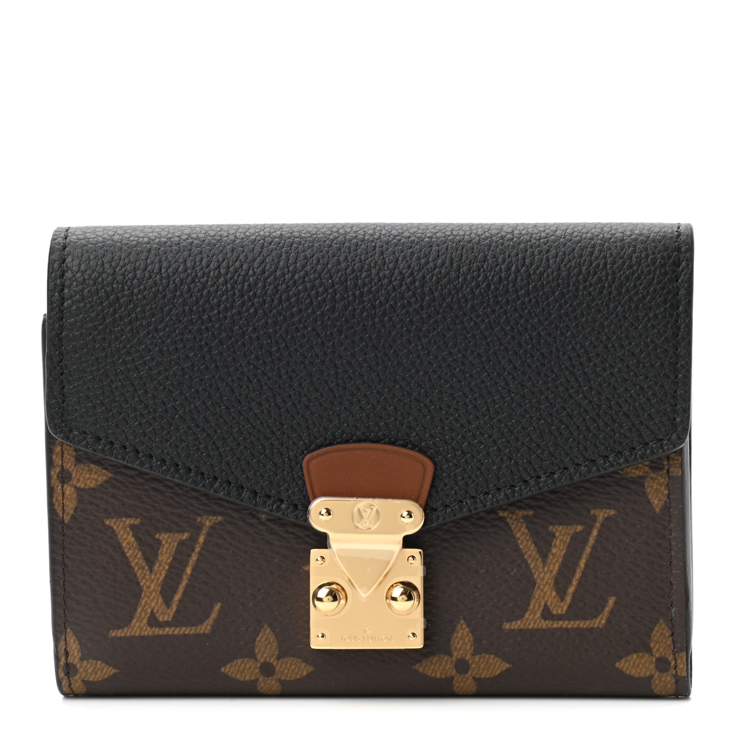 Monogram Pallas Compact Wallet NM Black