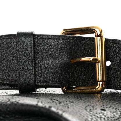 Louis Vuitton Mahina Selene MM Black 14 of 15