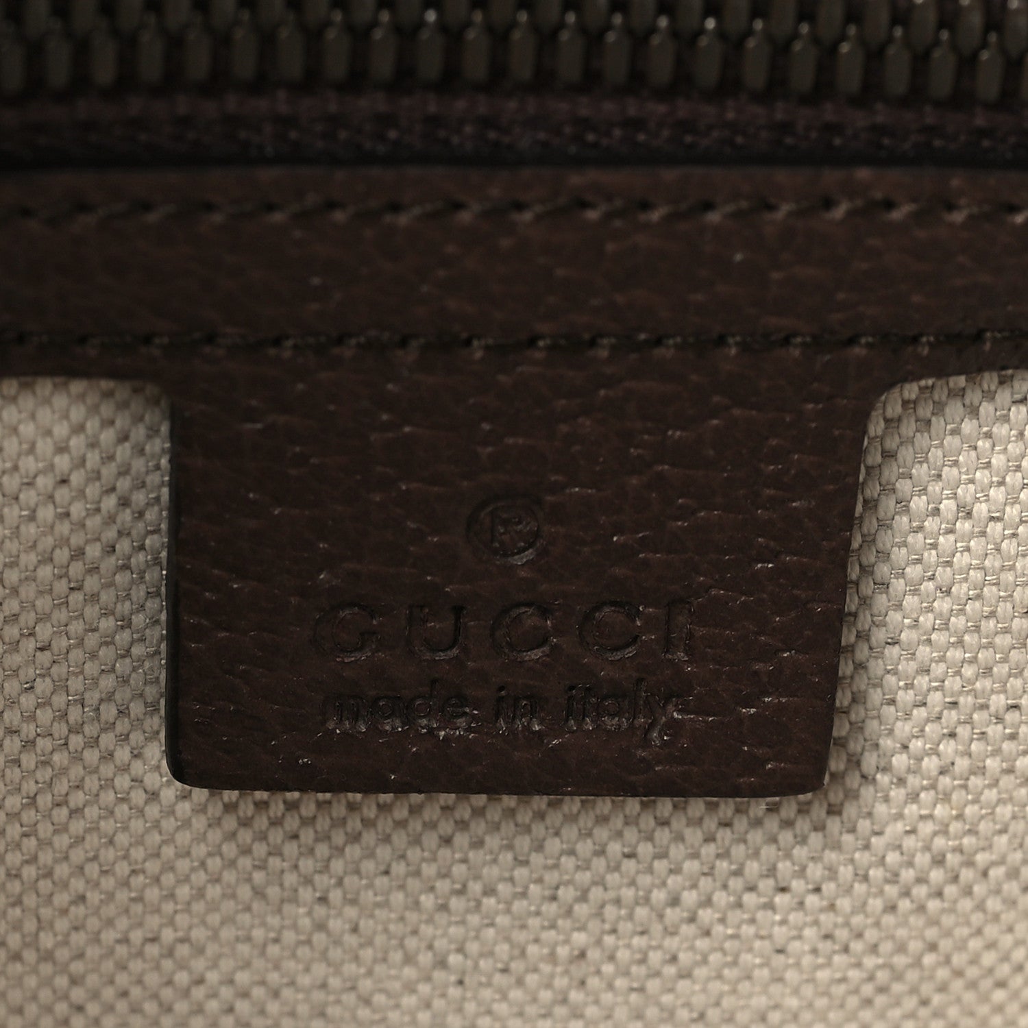 Gucci GG Supreme Monogram Web Small Ophidia Half Moon Hobo Brown 6 of 10