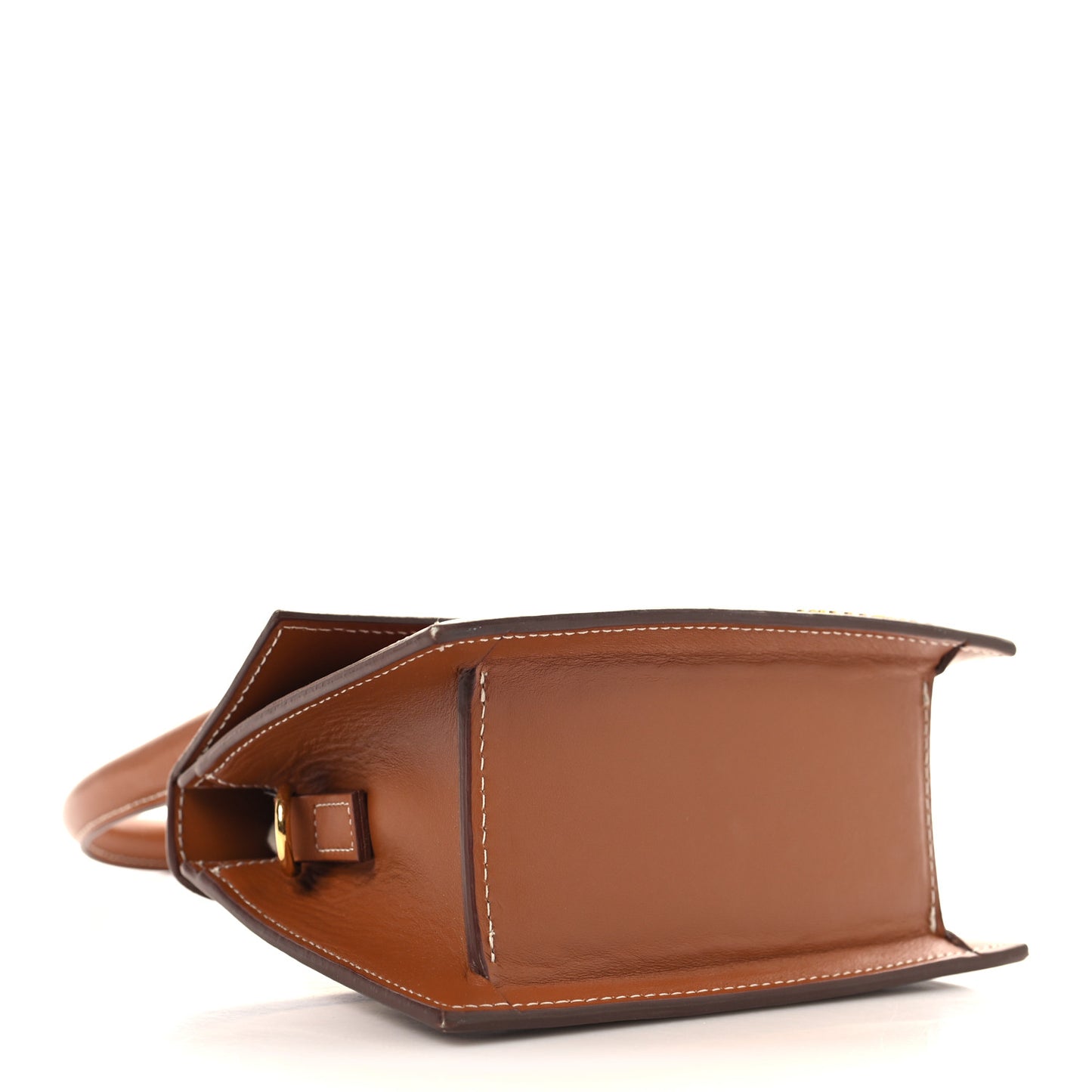 Smooth Calfskin Le Chiquito Moyen Light Brown