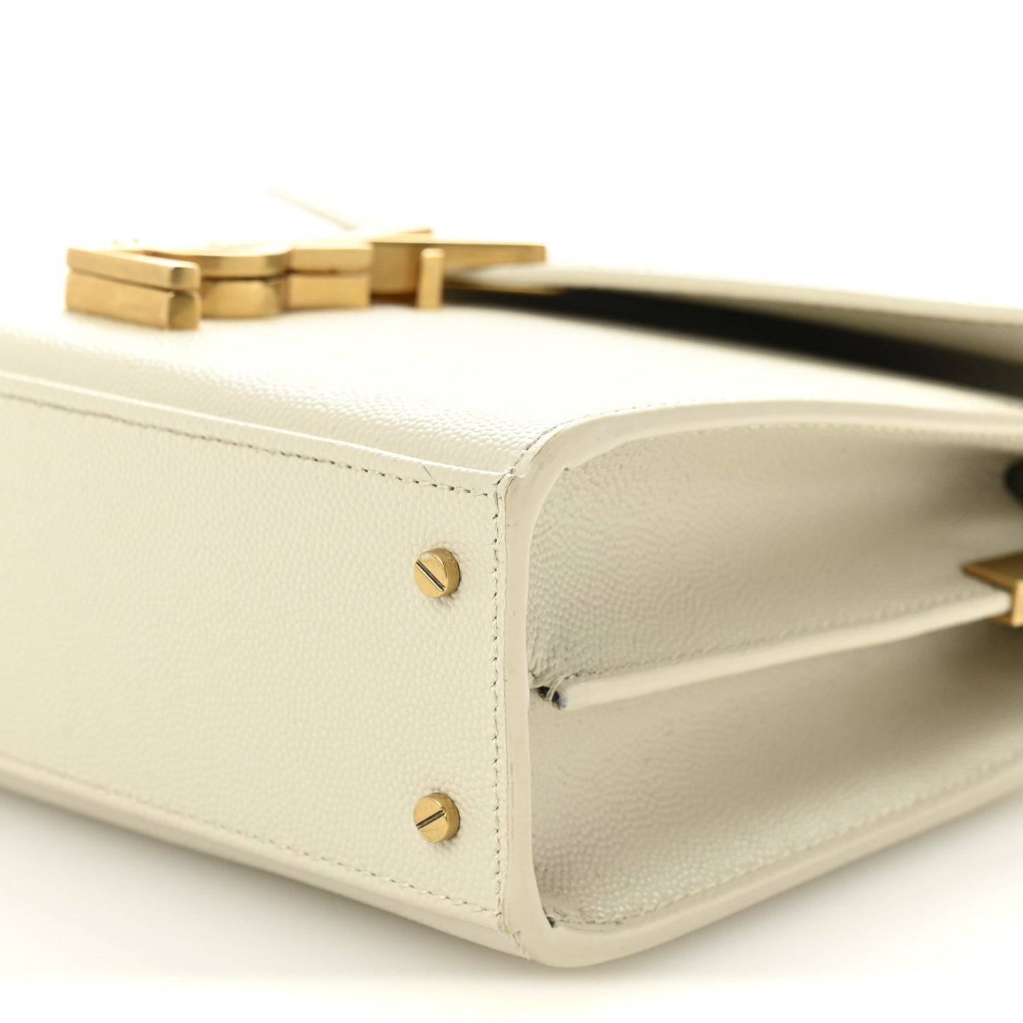 Grain de Poudre Mini Classic Monogram Cassandra Top Handle Vintage White