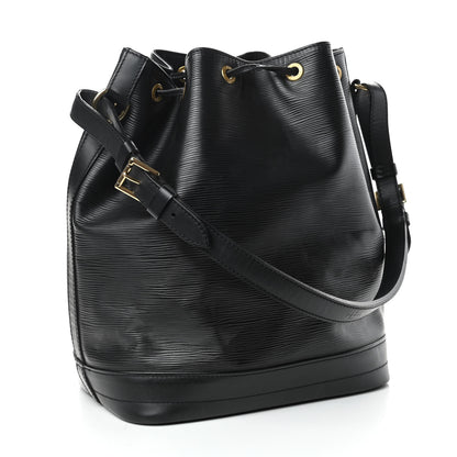 Louis Vuitton Epi Noe Black 3 of 10