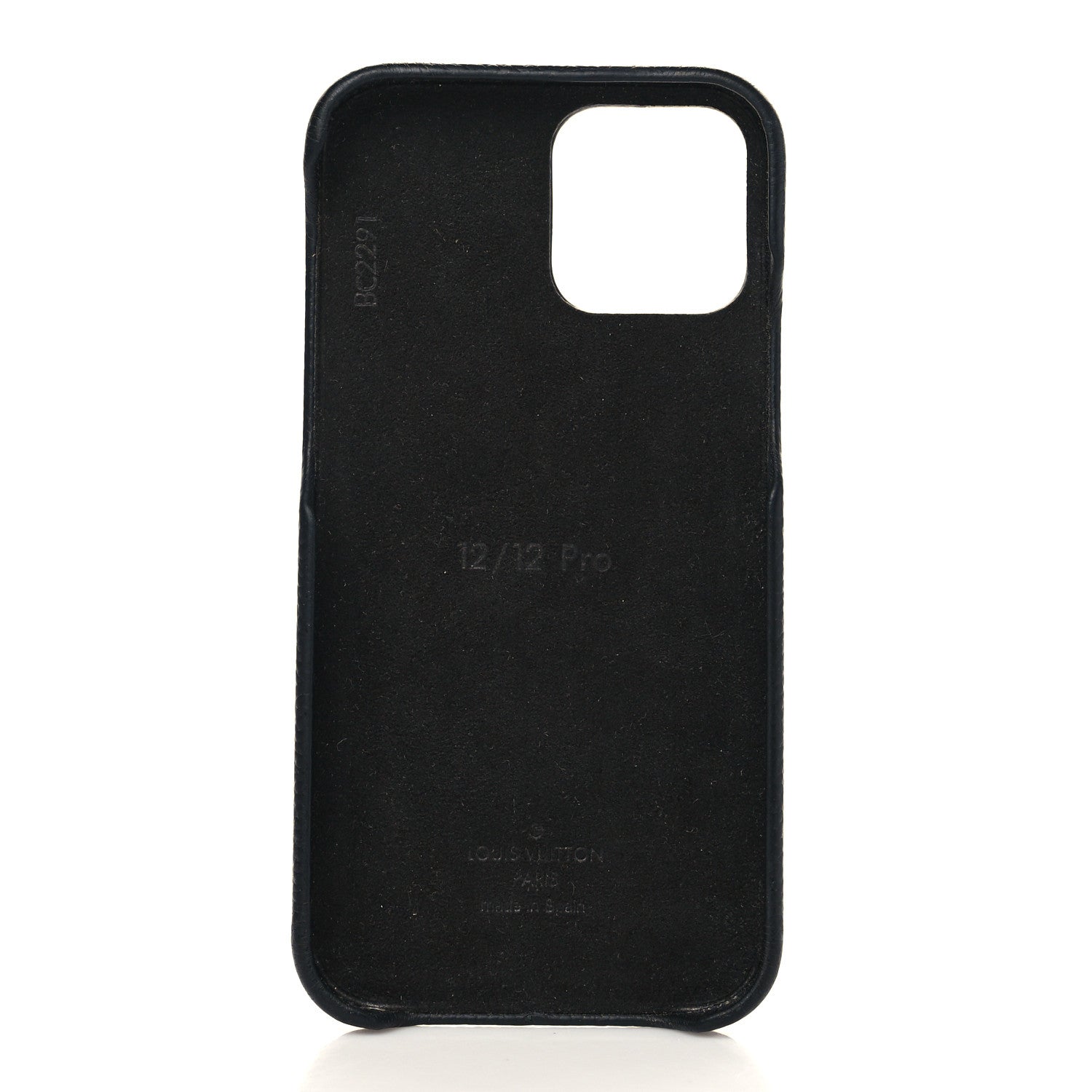 Louis Vuitton Monogram iPhone 12/12 Pro Bumper Black 4 of 8