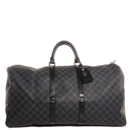 Louis Vuitton Damier Graphite Keepall Bandouliere 55 1 of 8