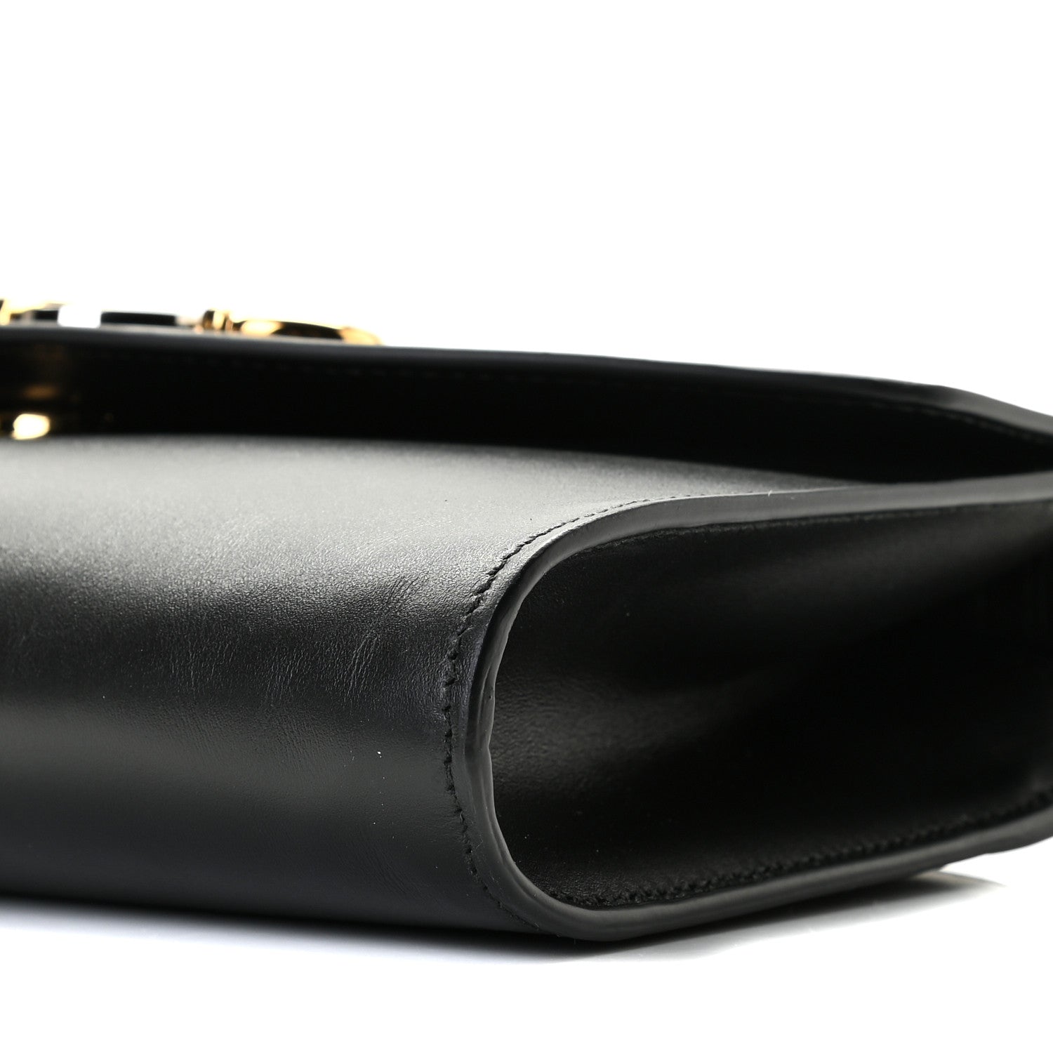 Gucci Smooth Calfskin Small Zumi Top Handle Shoulder Bag Black 9 of 9