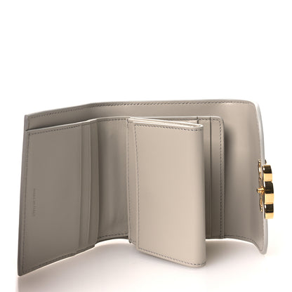 Celine Shiny Calfskin Small Triomphe Wallet Pale Beige 10 of 20