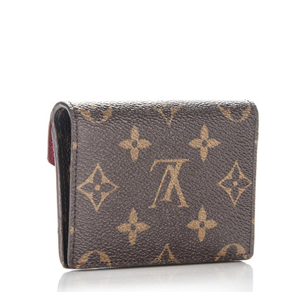 Louis Vuitton Monogram Compact Marie Wallet Rouge 3 of 7