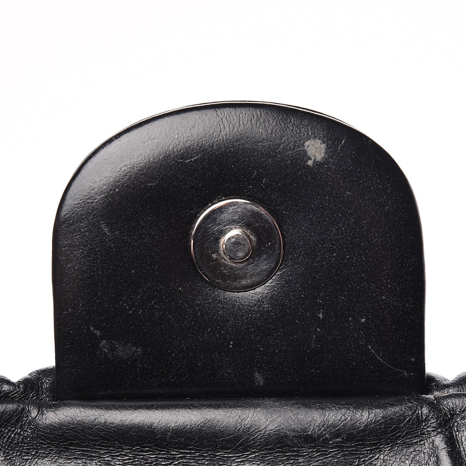 Chanel Glazed Calfskin Maxi Twisted Flap Black 12 of 15