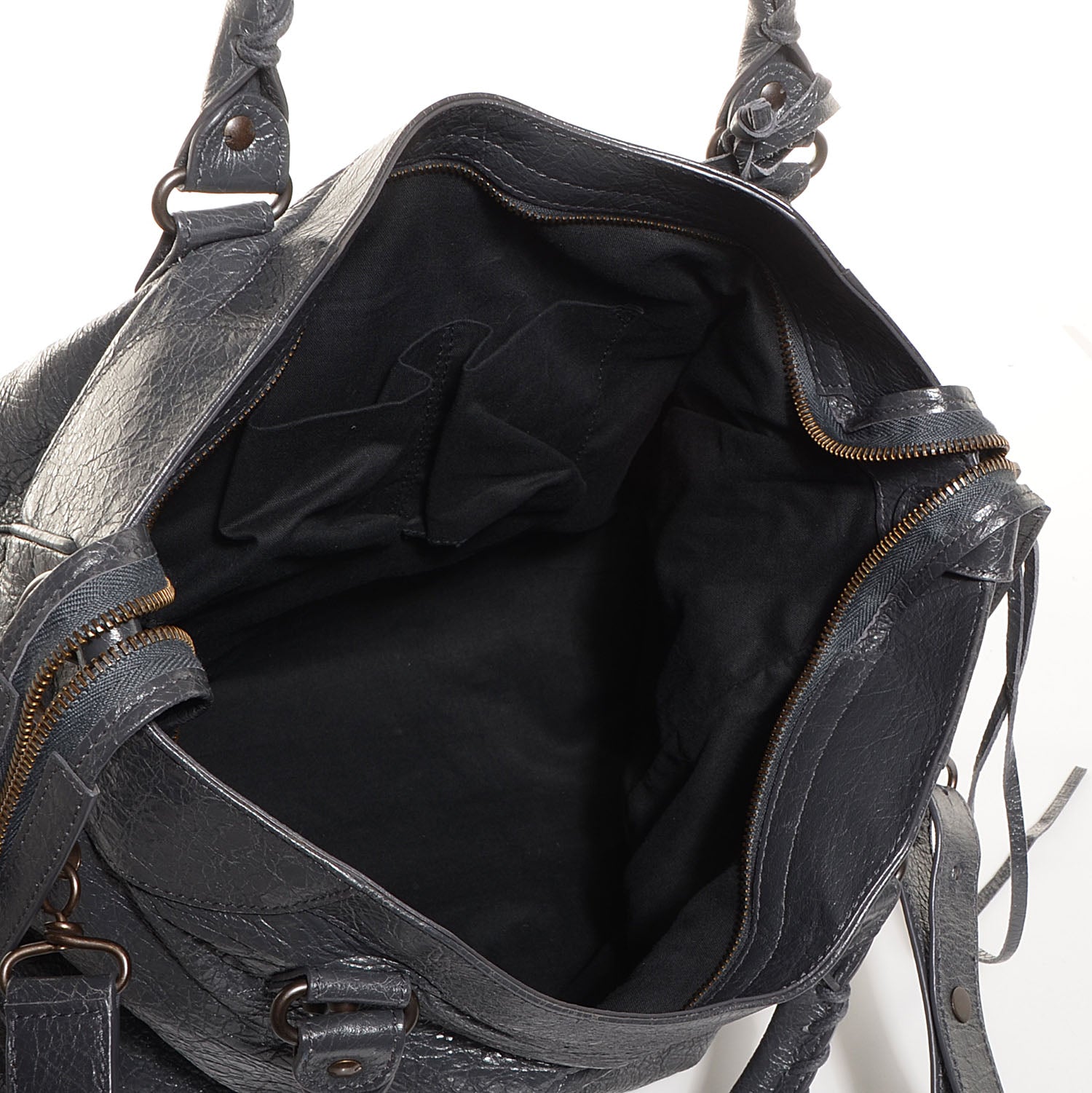 Balenciaga Agneau Classic Hardware Velo Gris Fossile 6 of 12
