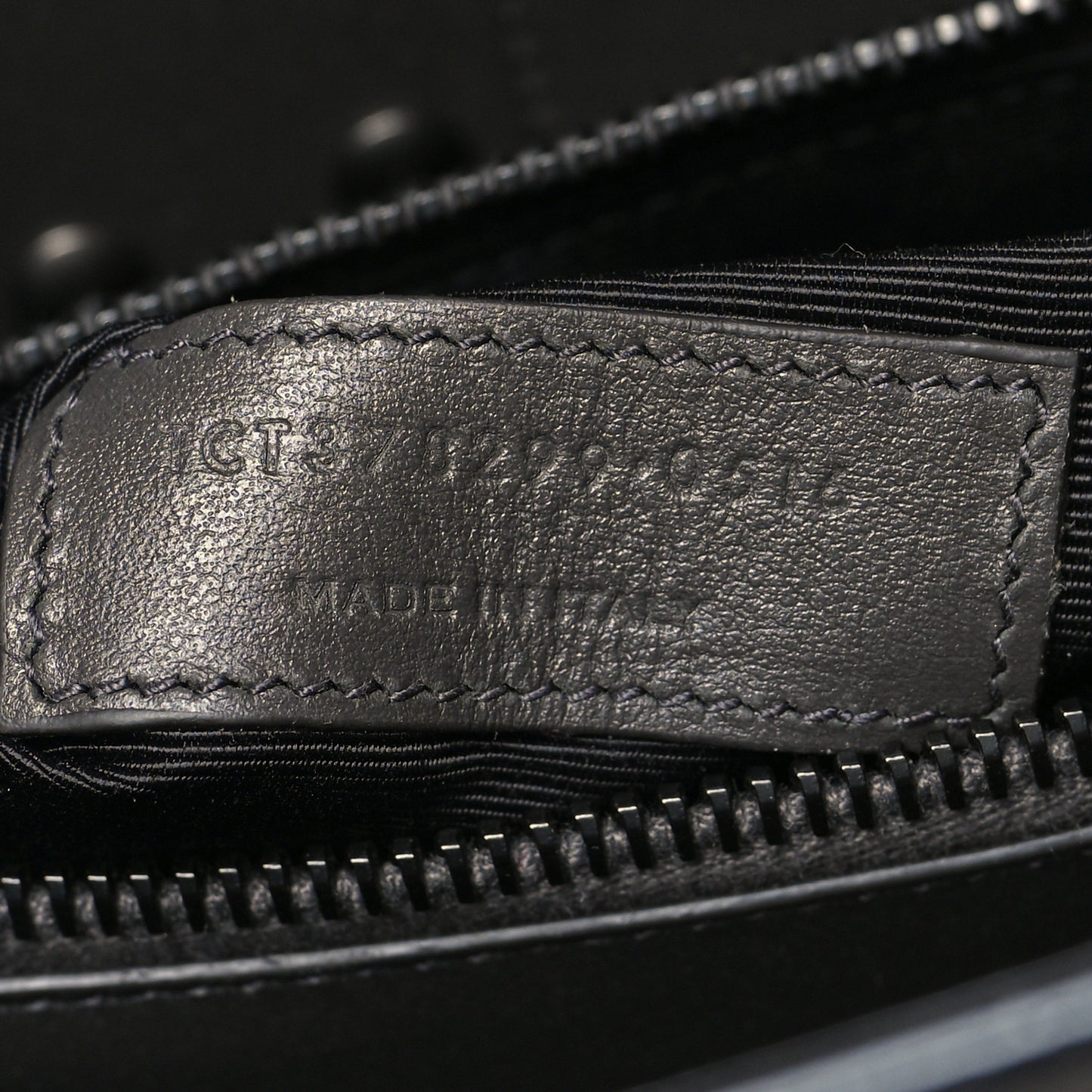 Calfskin Mini Marcie Satchel Black