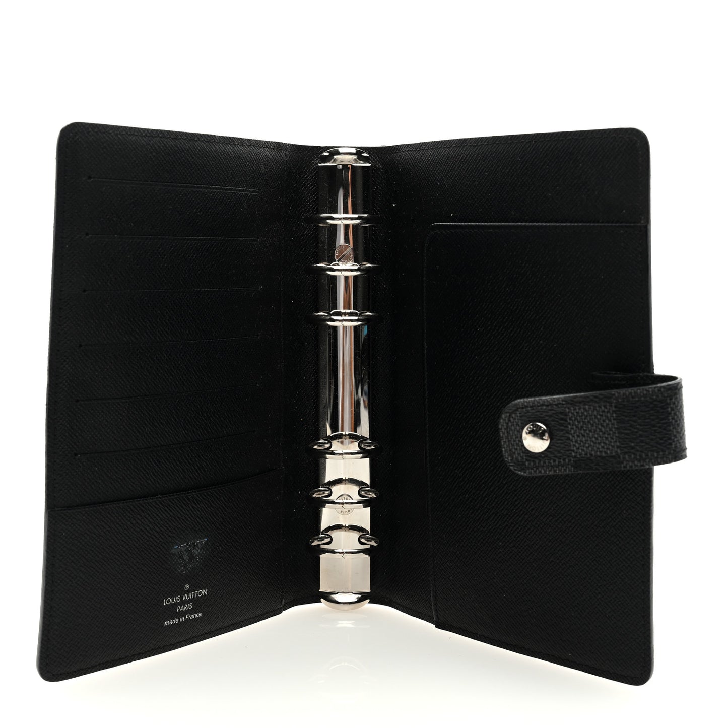 Damier Graphite Medium Ring Agenda Cover