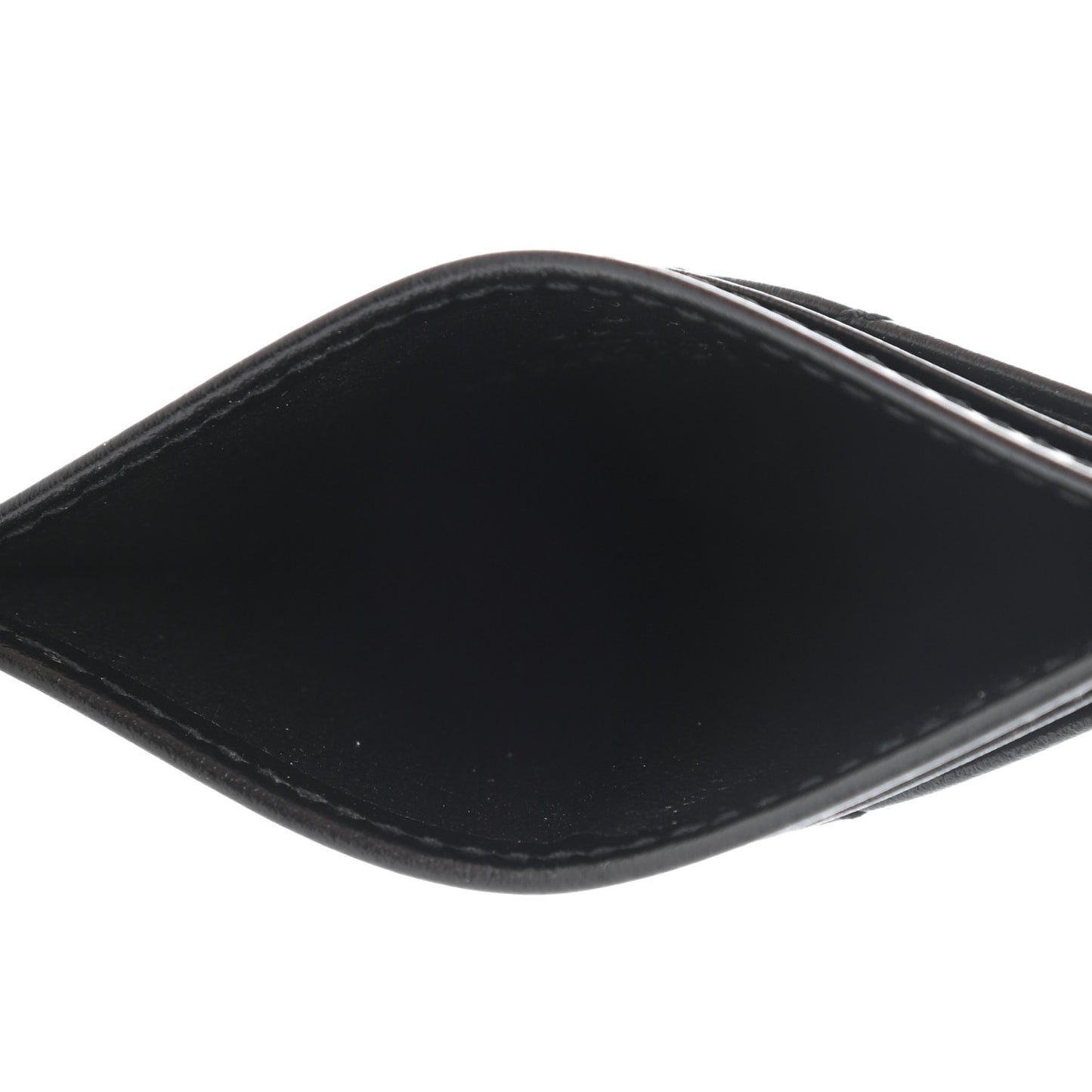 Calfskin Matelasse GG Marmont Card Holder Black