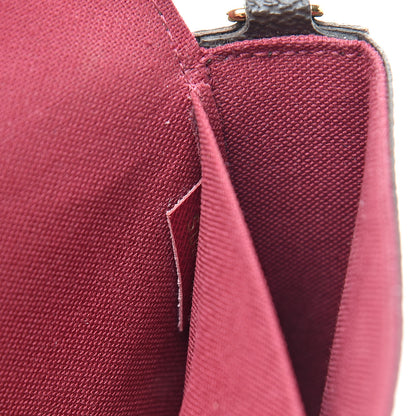 Louis Vuitton Monogram Pochette Felicie Chain Wallet Fuchsia 8 of 9