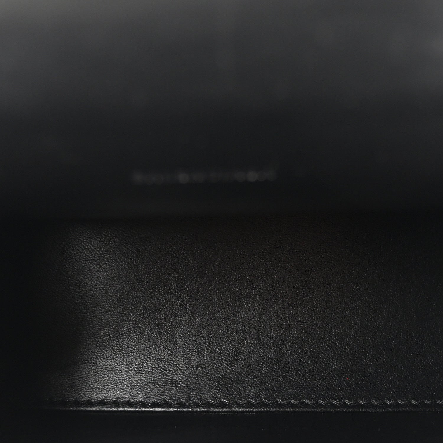 Balenciaga Grained Calfskin Hourglass Top Handle Bag XS Black 5 of 9