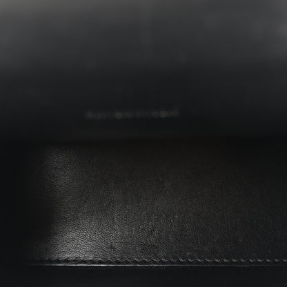 Balenciaga Grained Calfskin Hourglass Top Handle Bag XS Black 5 of 9