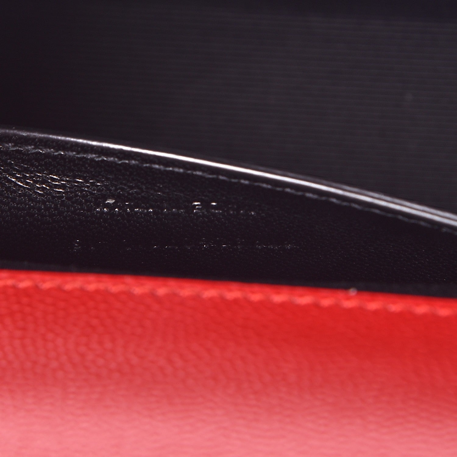 Saint Laurent Grain De Poudre Classic Monogram Cassandre Clutch New Red 8 of 8