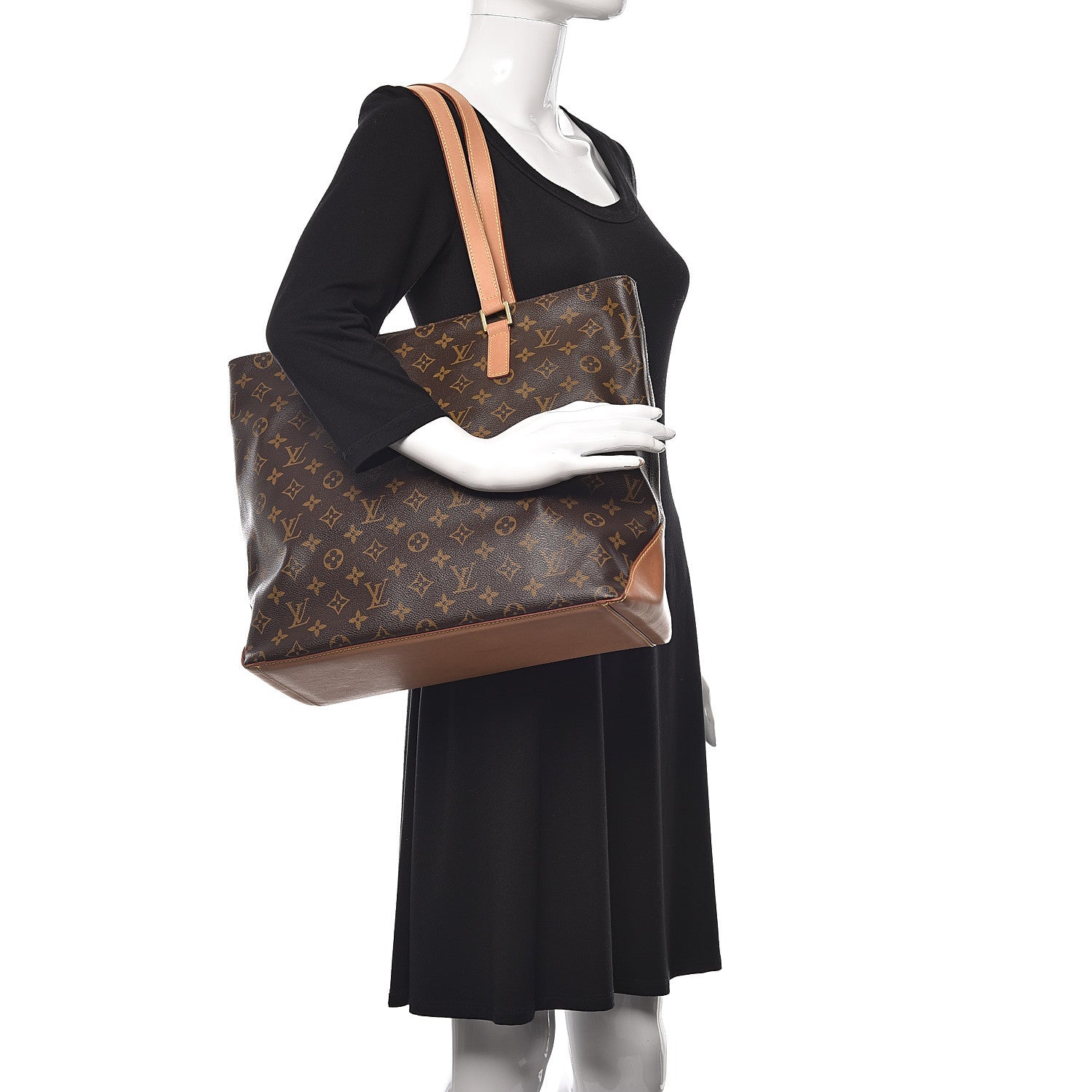 Louis Vuitton Monogram Cabas Mezzo 2 of 10