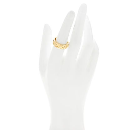 Chanel 18K Yellow Gold Small Coco Crush Ring 54 7 2 of 6