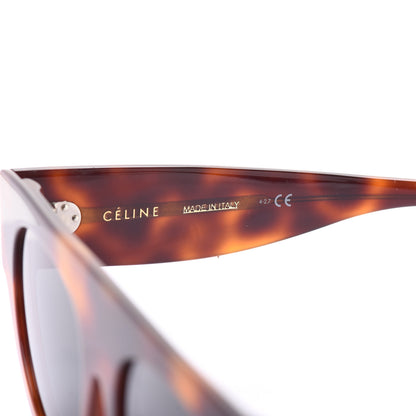 Celine Shadow Sunglasses CL40012F Tortoise 6 of 7