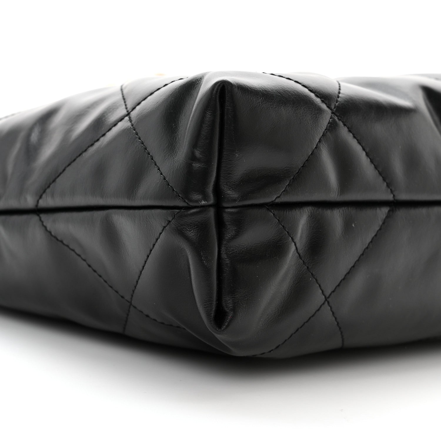 Chanel Calfskin Quilted Small Chanel 22 Black 9 of 10
