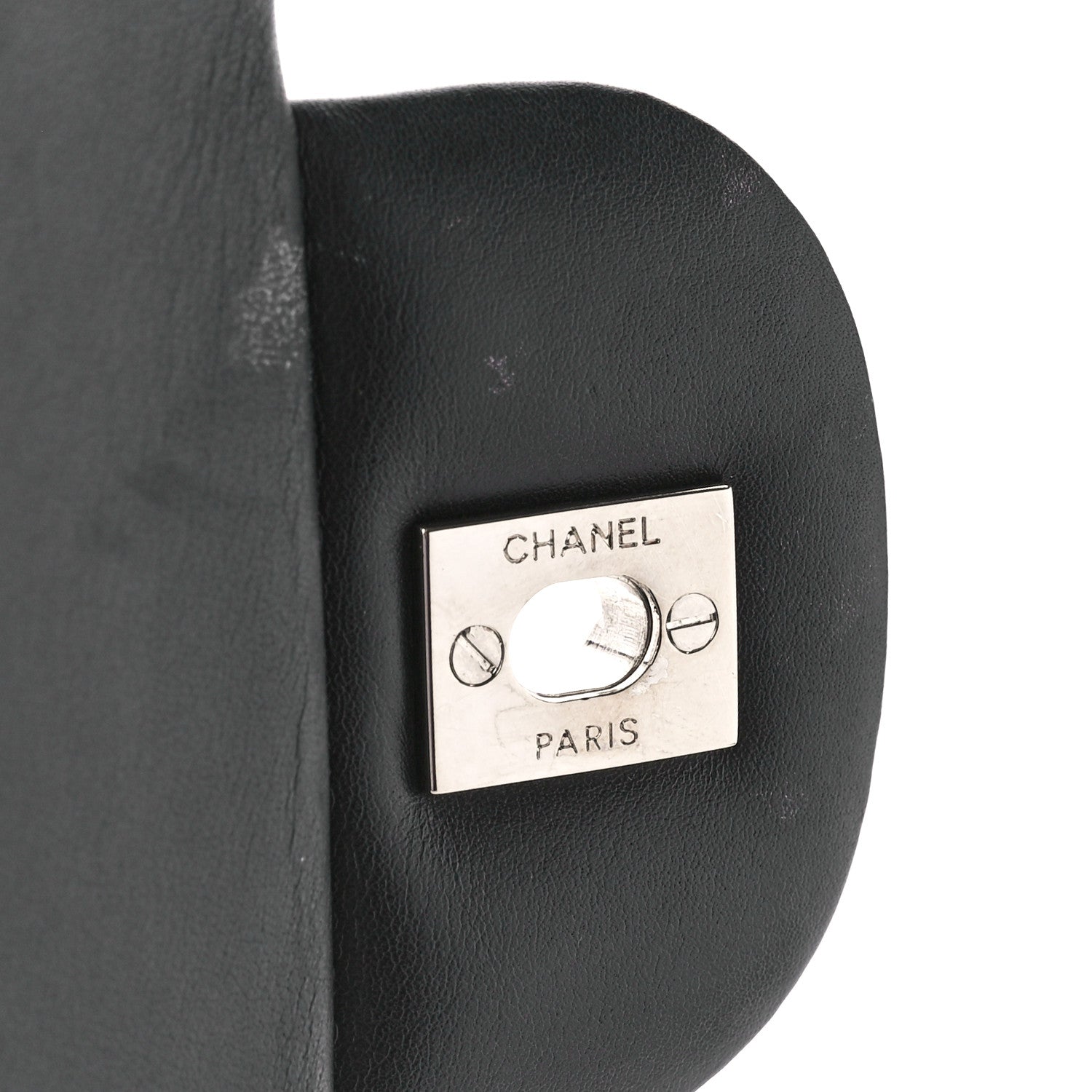Chanel Patent Chevron Quilted Maxi Single Flap Black 7 of 11