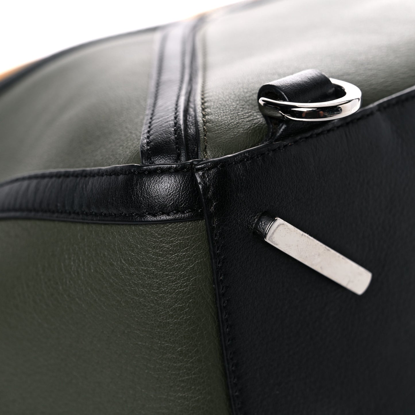 Calfskin Small Puzzle Bag Khaki Yellow