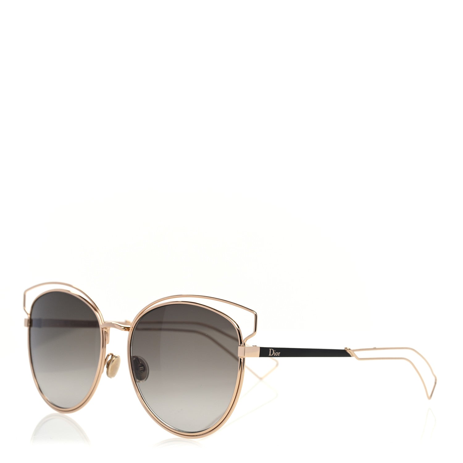 Christian Dior Metal DiorSideral 2 Sunglasses Gold 1 of 8