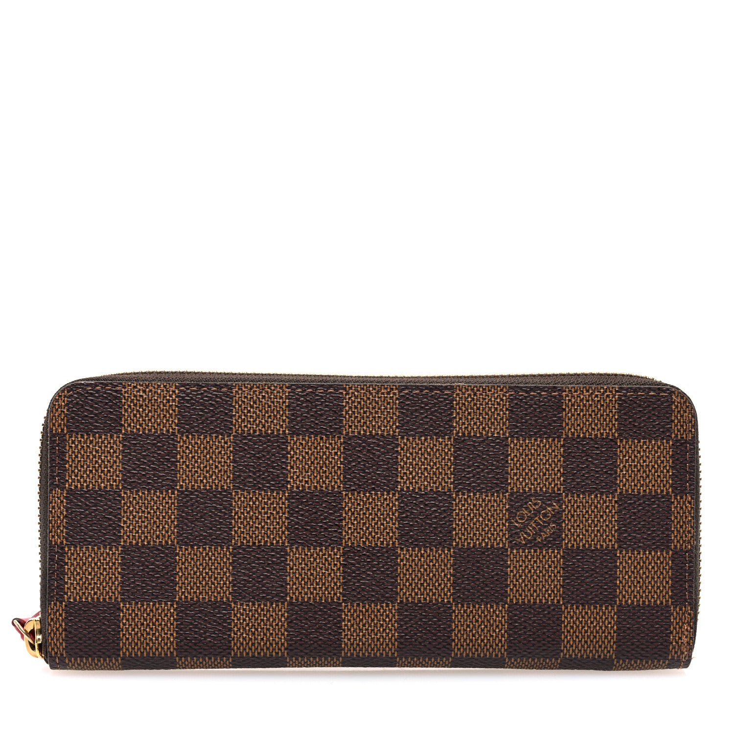 Louis Vuitton Damier Ebene Clemence Wallet Cherry 1 of 6