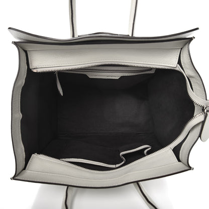 Celine Drummed Calfskin Mini Luggage Lune 5 of 11