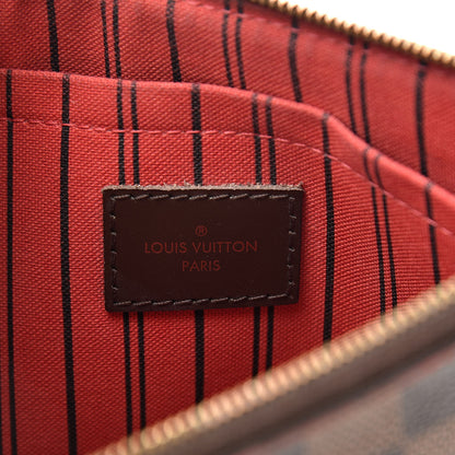 Louis Vuitton Damier Ebene Neverfull MM GM Pochette 6 of 15