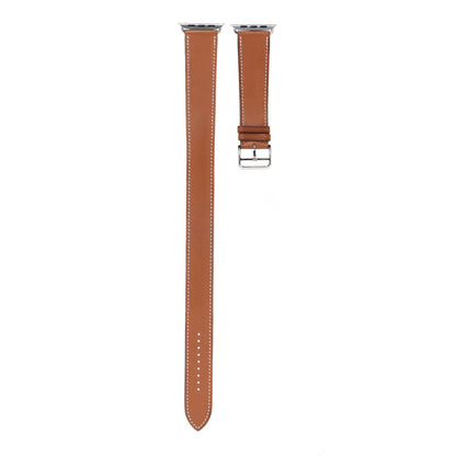 Hermes Swift 44mm Apple Watch Double Tour Band Gold 1 of 7
