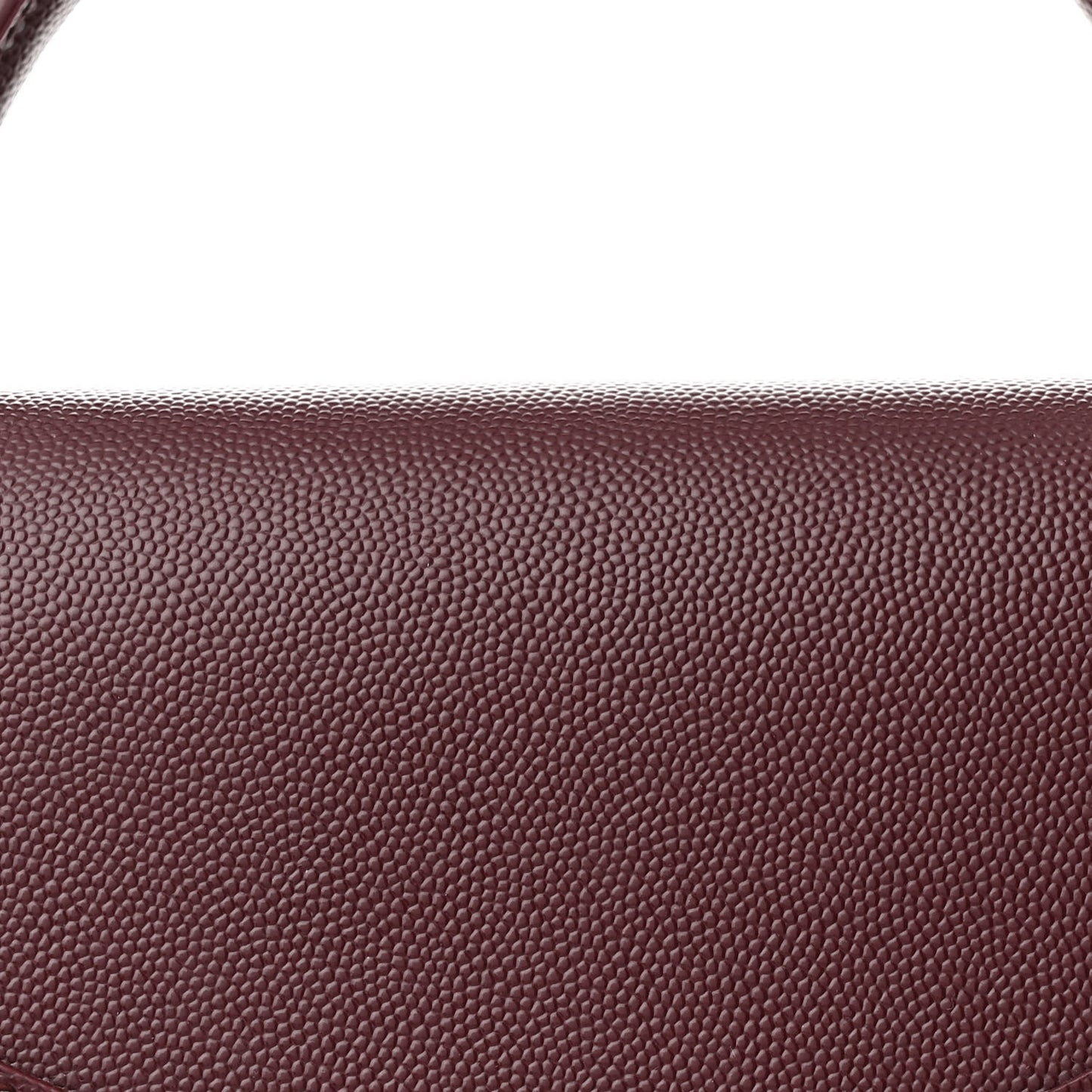 Grain de Poudre Medium Classic Monogram Cassandra Top Handle Rouge Legion