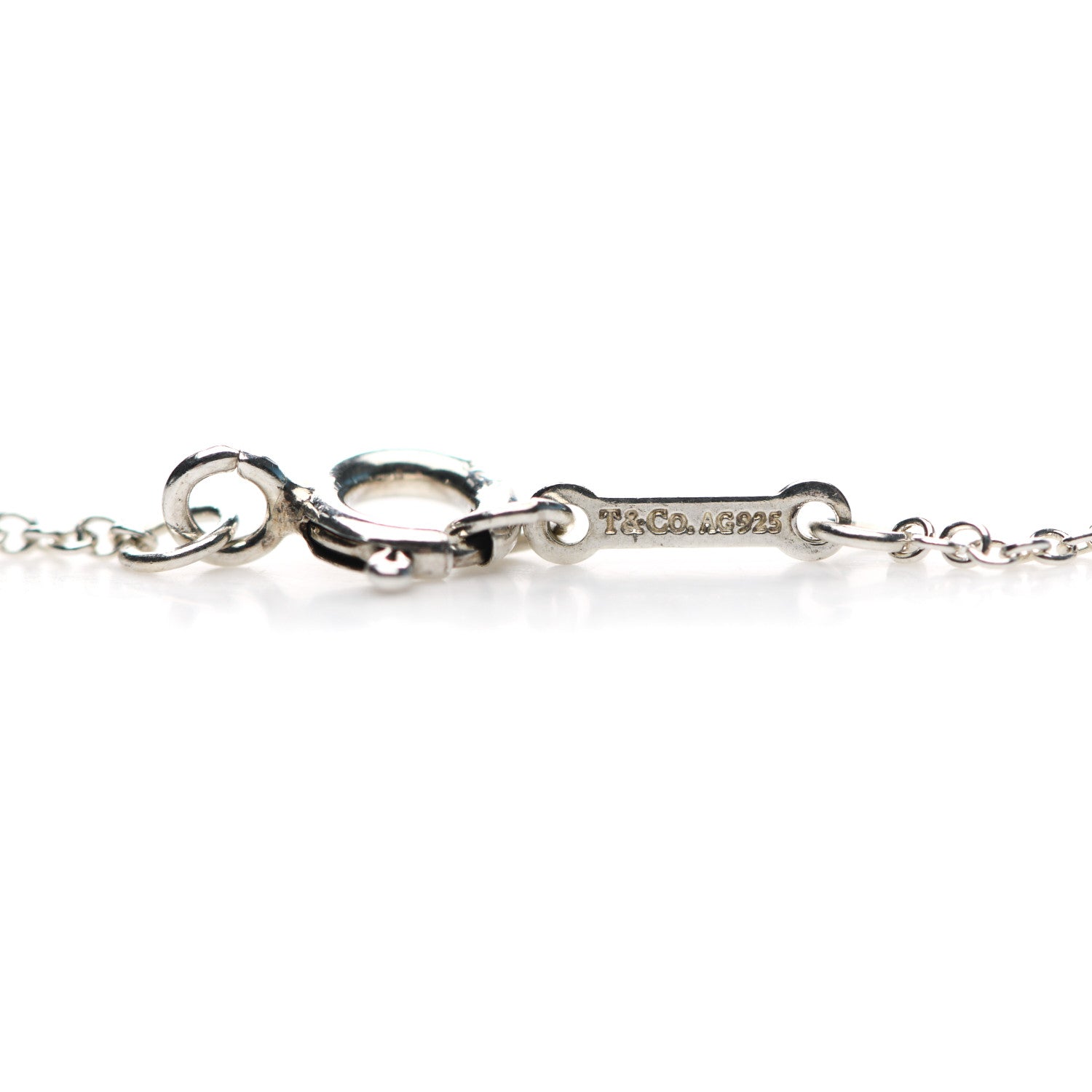 Tiffany Sterling Silver Paloma's Graffiti Wish Pendant Necklace 5 of 5