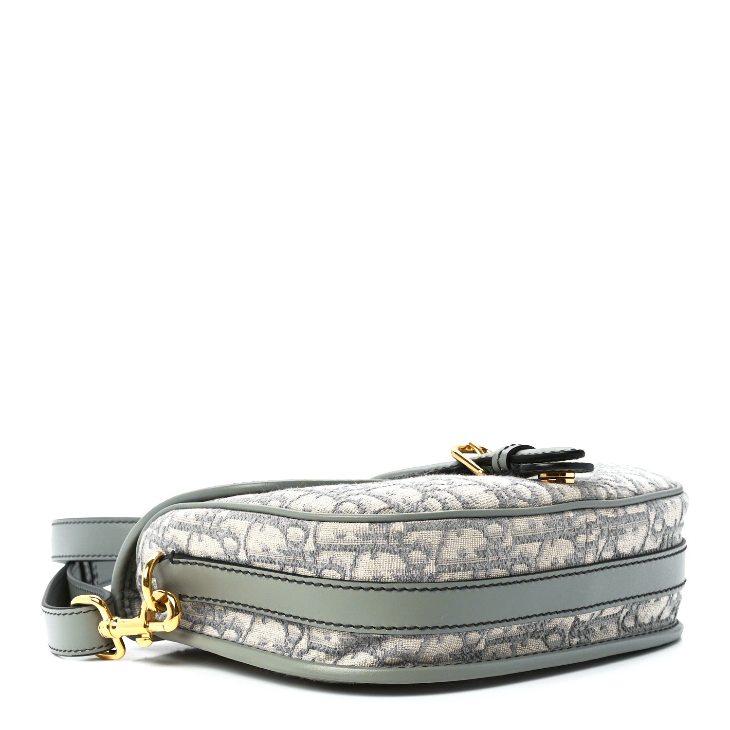 Christian Dior Oblique Medium Bobby Flap Gray 4 of 10