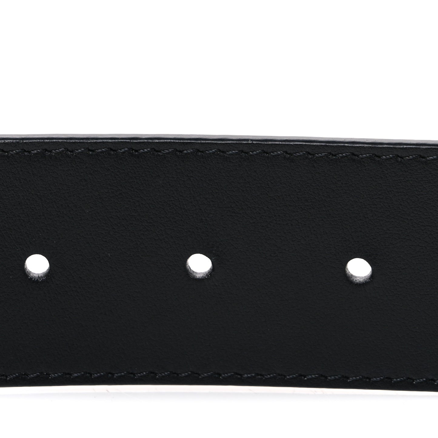 Calfskin 40mm LV Optic Reversible Belt 90 36 Black Anthracite Gray