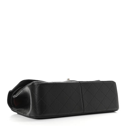 Chanel Caviar Quilted Jumbo Double Flap Black 4 of 9